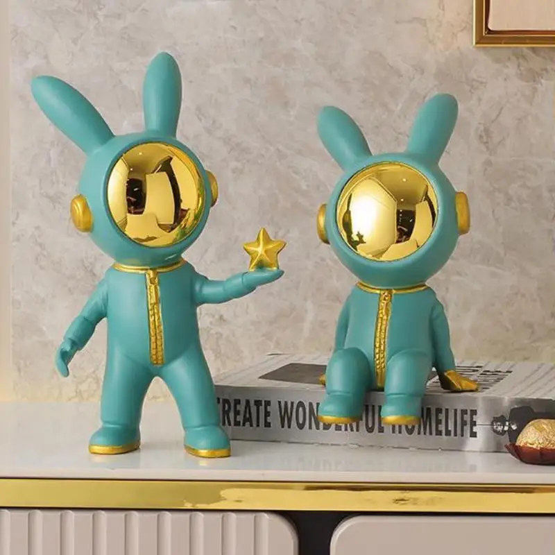 Современное украшение в скандинавском стиле с кроликом животными поделка