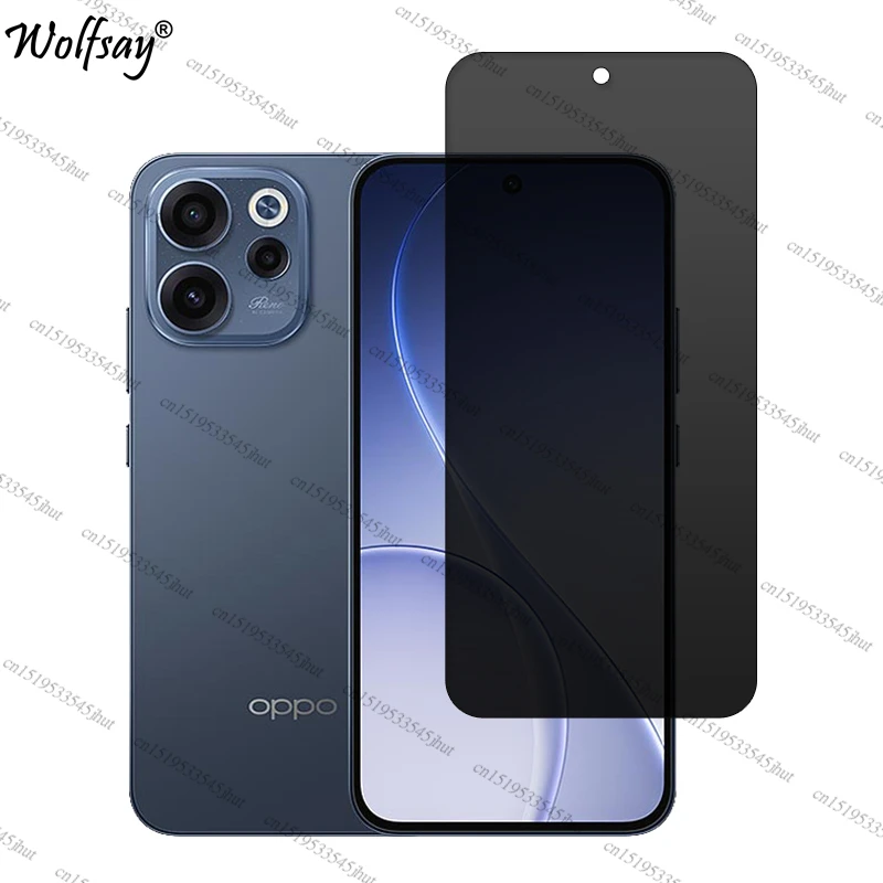 Фото Защитная пленка для экрана для Oppo Reno15 F, противошпионское закаленное стекло, стекло для камеры Oppo Reno 15F, стекло для Oppo Reno 15F, 6,57 дюйма №2