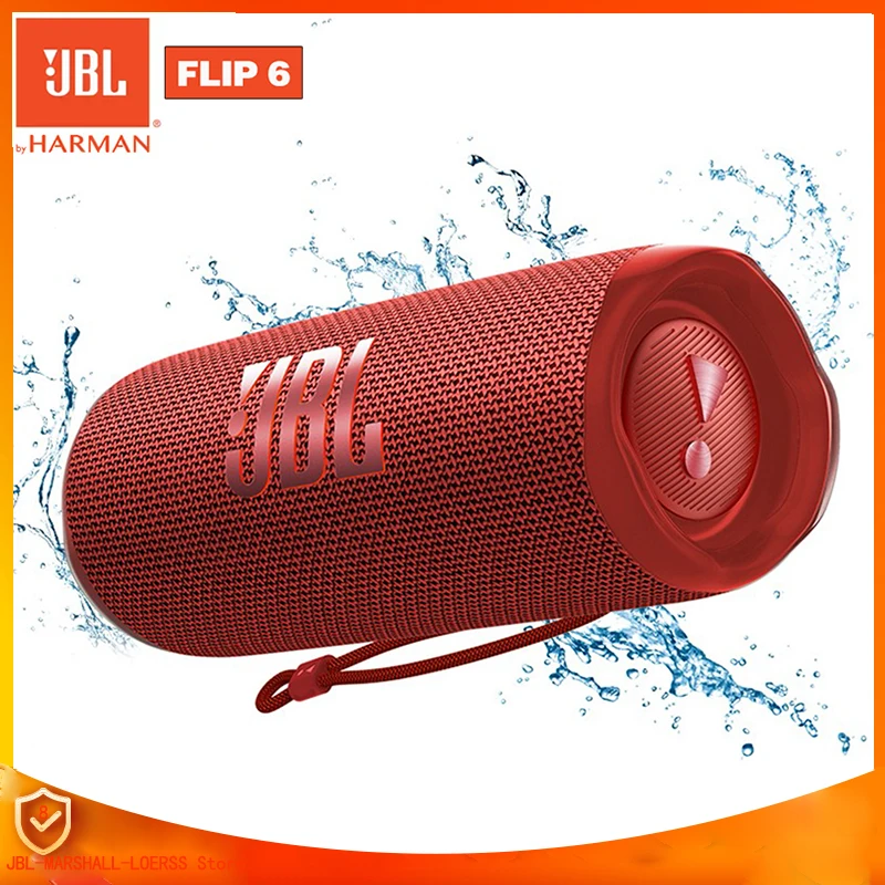 

JBL Flip 6 Bluetooth Speaker Original FLIP6 wireless Portable IPX7 Waterproof Outdoor Stereo Bass Music Track Independen Tweeter
