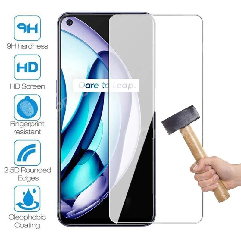 

Screen Protector For Realme 10 8 7 9 6 Pro Plus 9i 8i Tempered Glass For Realme C55 C30 C33 C35 C31 C3 C25S C25Y C21Y C21