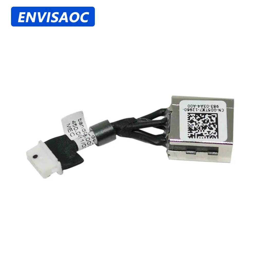 Гибкий кабель для зарядки ноутбука Dell латиудэ 13 5300 E5300 5310 E5310 2 в 1 P97G с разъемом питания постоянного тока, 0 d5tx7 450.0G308.0021