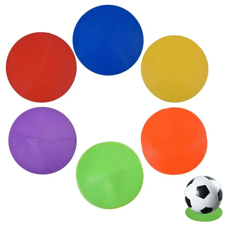 

Floor Spot Markers Logo Disc Non-Slip Agility Dots Perfect For Sports Soccer Basketball Gym Training Dance Classes Equipment And