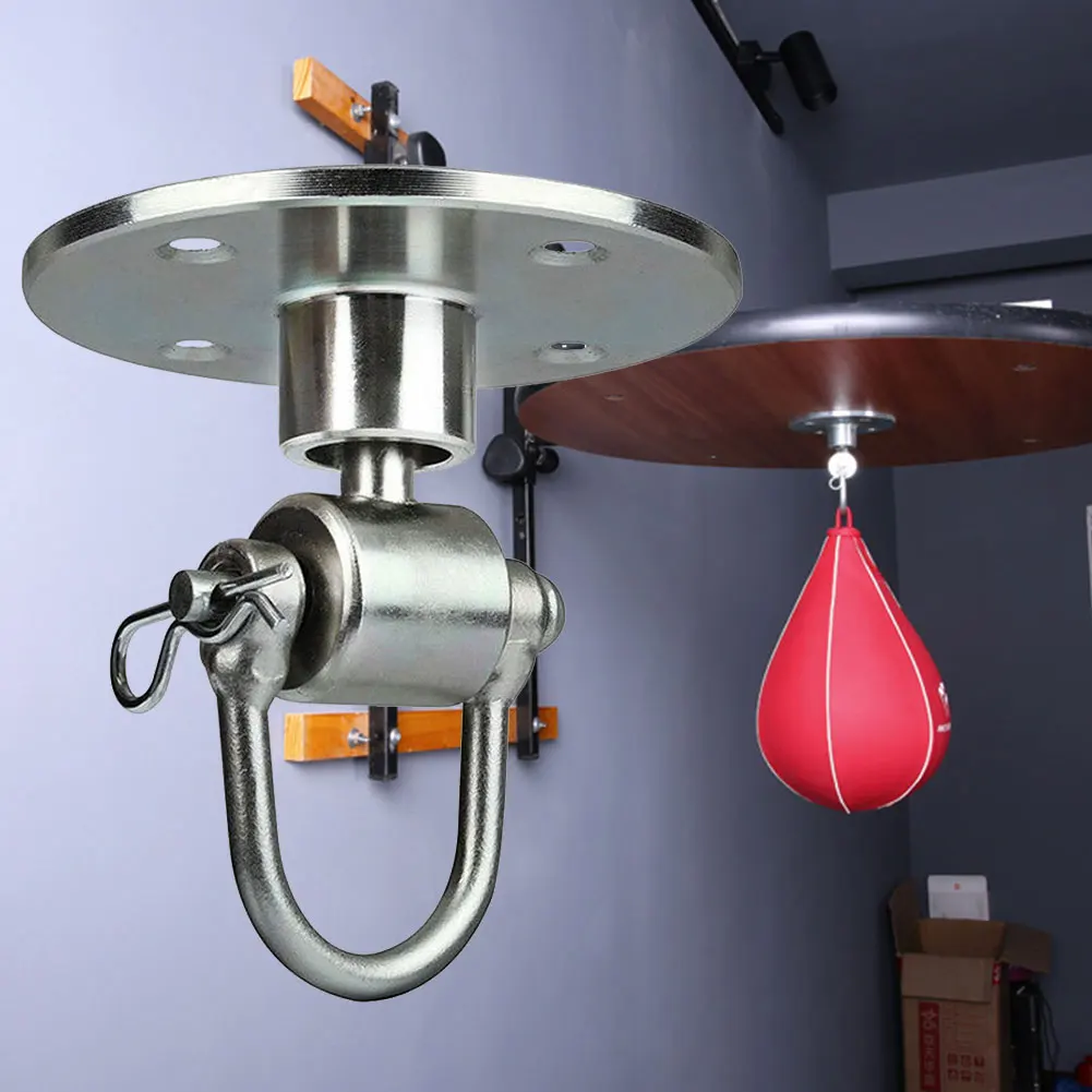 

Pear Punching Ball Install Accessories Steel Gym Speed Bag Professional Training Sandbags Swivel Kit Fitness Boxing Equipment