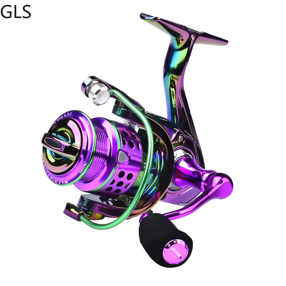 Купи GLS New 5.2:1 High Speed Carp Fishing Wheel 12+1BB Left/Right Interchangeable Metal Rocker Spinning Fishing Reel casting reel за 1,198 рублей в магазине AliExpress