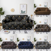 geometric stretch sofa cover for living room polyester sofa slipcover furniture protector tight wrap all inclusive couch cover