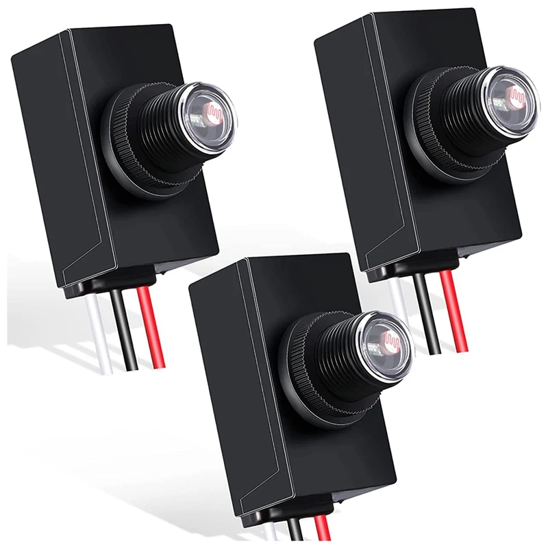 

120V Ac Photoelectric Switch Photocell Light Dusk To Dawn Sensor For Outdoor Lighting Hardwired Post Eye Light Control