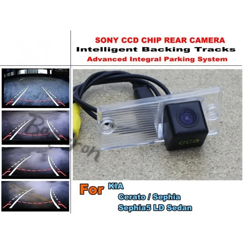 

Для KIA Cerato / Sephia / Sephia5 LD Sedan интеллектуальная камера для парковки автомобиля/с модулем следов задняя камера CCD ночное видение