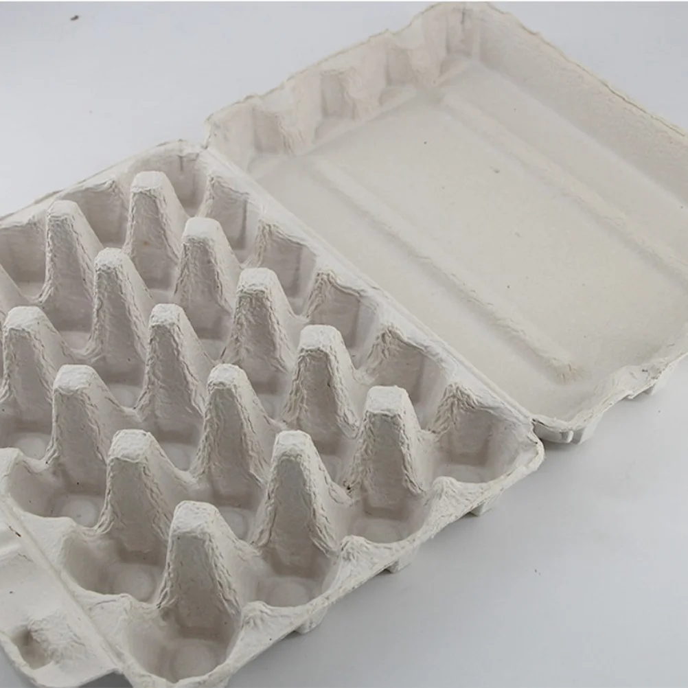 

Egg Cartons Case Paper Tray Trays Holders Recycled Rack Grid Storage Eggs Secure Biodegradable Carrier Container Box Containers