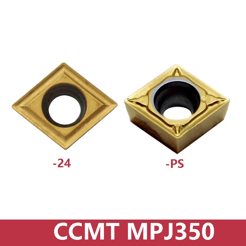 

Original CCMT09T308-24 MPJ350 CCMT 060202 060204 060208 09T304 09T308-24-PS Processing Stainless steel Carbide Inserts 10pcs/box