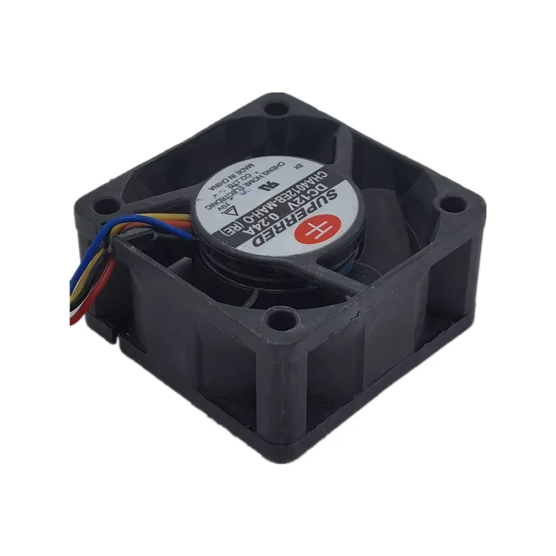 Фото Новый вентилятор охлаждения Qianhong CHA4012EB-MAH 12V 0.24A 4020 4 см с четырьмя проводами и ШИМ-управлением температурой №3