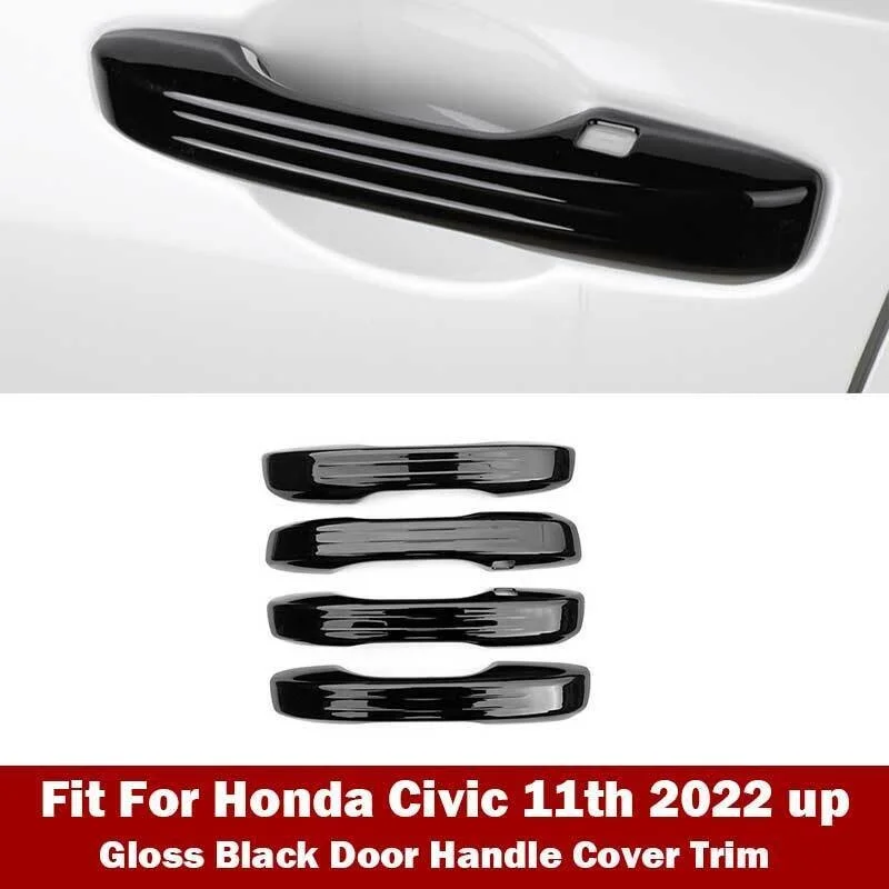 

4 шт., накладки на дверные ручки автомобиля для Honda Civic 11th 2022 Up