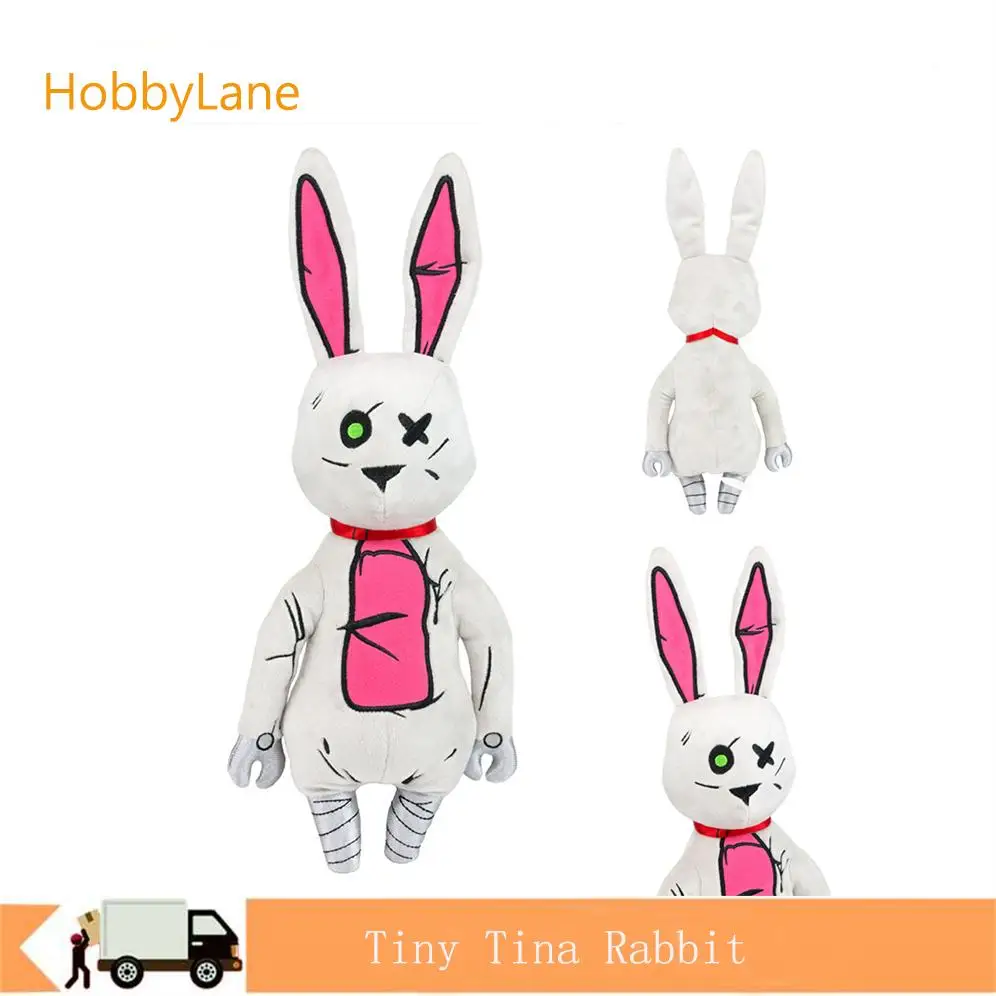 

38cm Tiny Tina's Wonderlands Plush Toy Kawaii Rabbit Plushie Doll Soft Game Character Stuffed Toy Lovely Kids Birthday Gift