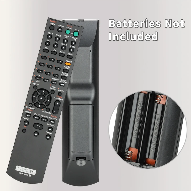 Для RM-AAU023 Sony-домашний кинотеатр-система-дистанционное управление-замена для