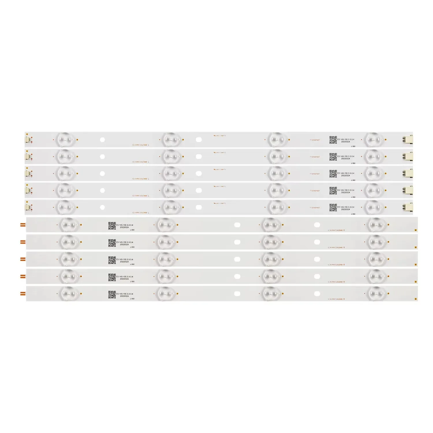 Лента светодиодной подсветки для Panasonic TC-43SV700B TC-43DS630C TX-43ESW504 TH-43C410K TC-43ES630B TC-43FS630B