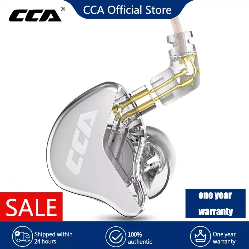 

CCA CRA Hanging In Ear Wired HiFi Headset Monitor Headphones Noice Cancelling Sport Gamer Earbuds Earphones KZ ZEX Pro NRA CA4