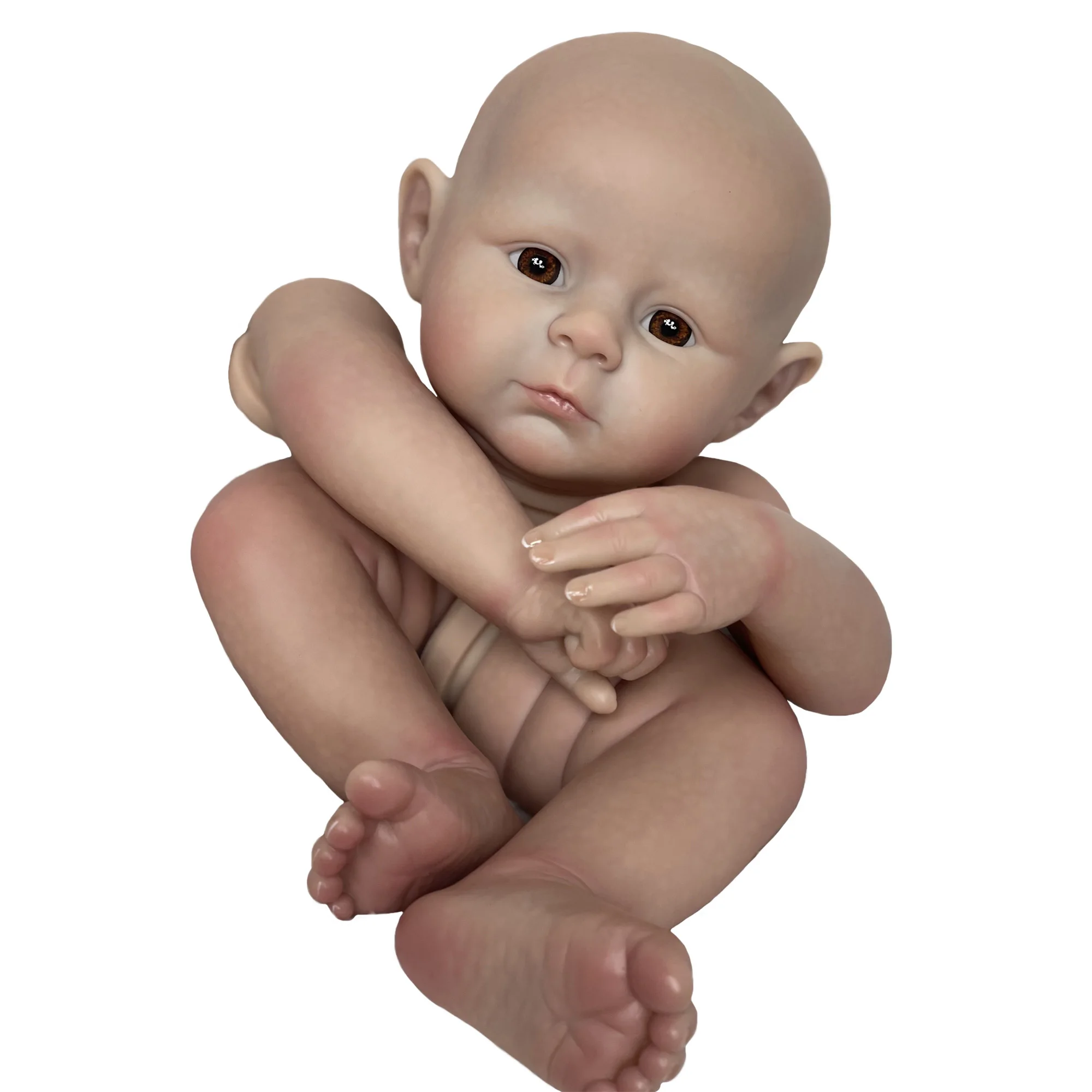 

18-20 дюймов, набор для новорожденных ручной работы с рисунком Арчи, кукла-реборн с открытыми глазами, силиконовый реборн