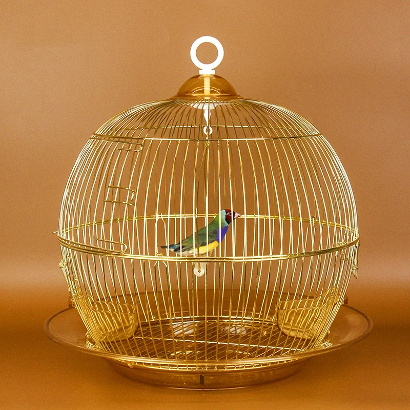 

Farmhouse Canary Bird Cage Nest Hovel Shelter Quail Hanging Golden Bird Cage Small Luxury Jaula Decorativa House Decoration