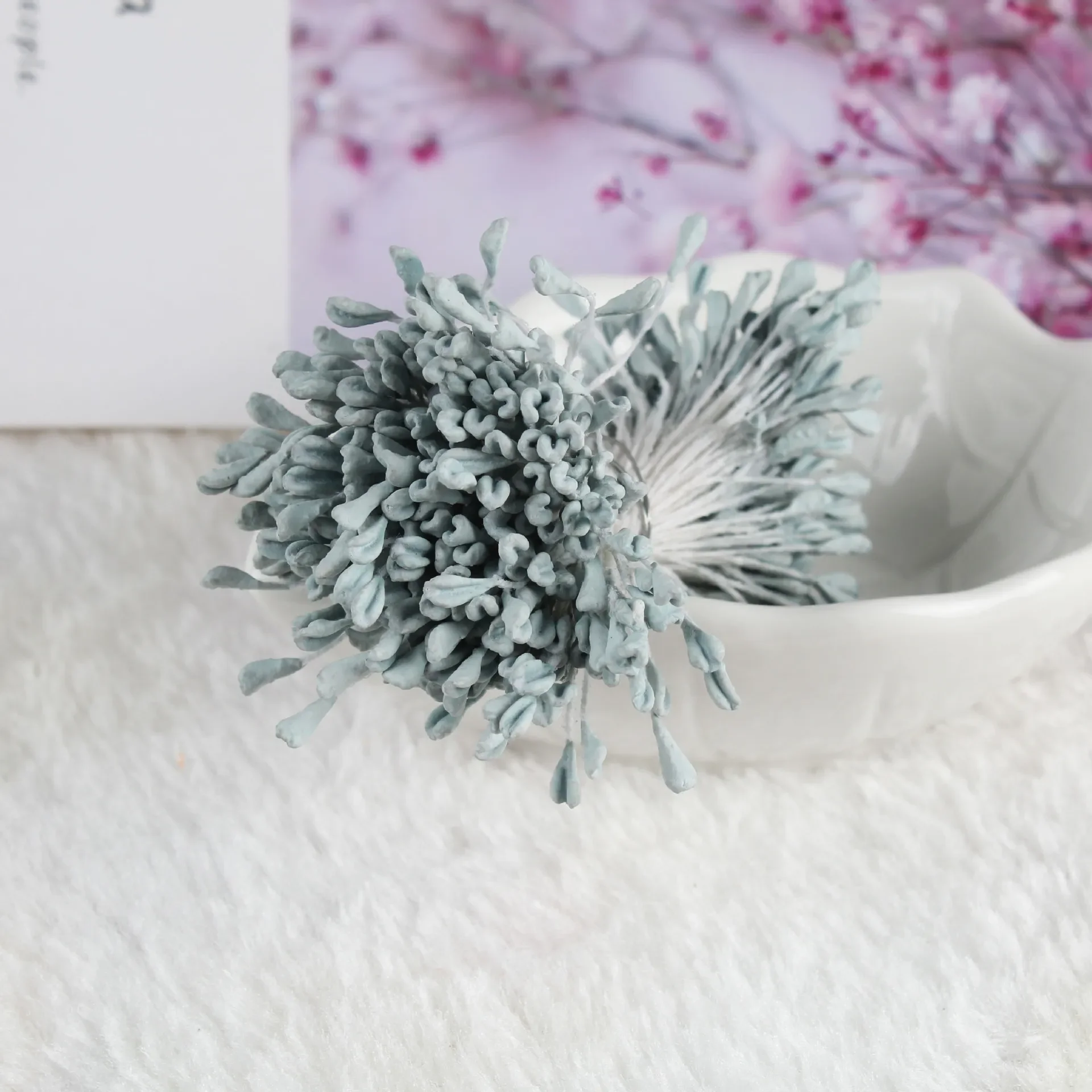 

Гипсовые бусины для цветов 400 шт.