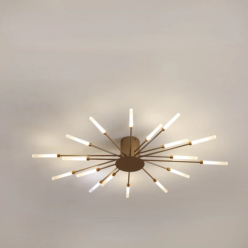 

Светодиодная люстра в виде фейерверка для гостиной, спальни, домашняя люстра, современная светодиодная потолочная люстра, люстра с освещен...