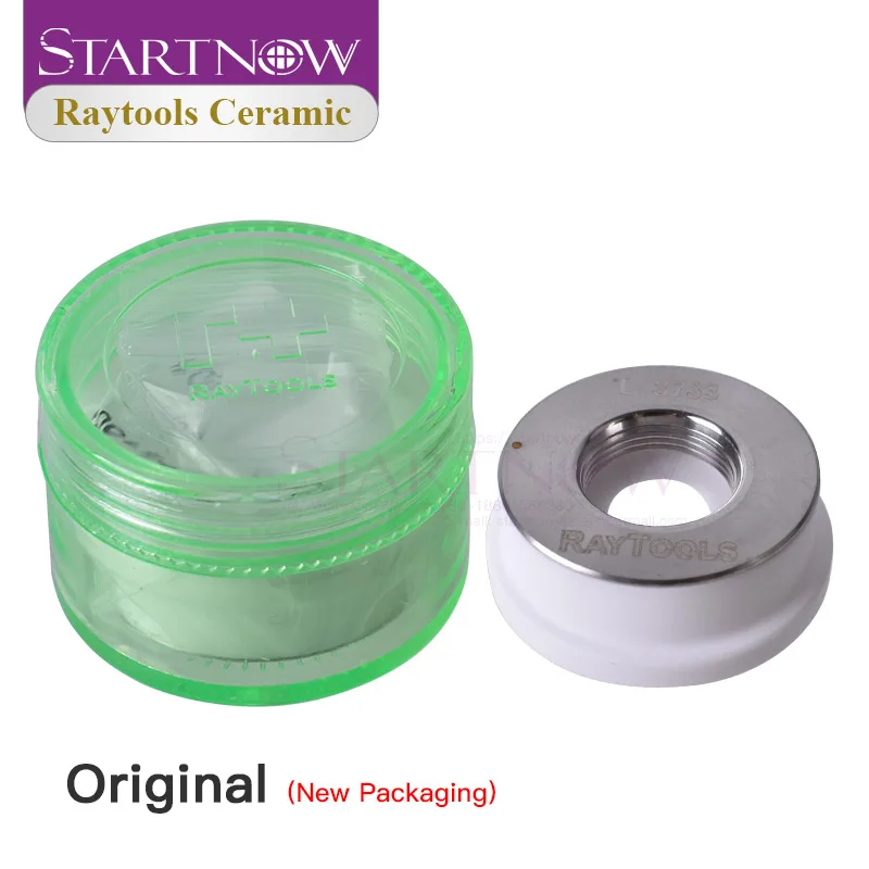 Startnow Raytools Original Laser Ceramic D32mm Laser Head Nozzle Holder For Empower Fiber Cutting Machine Spare Parts
