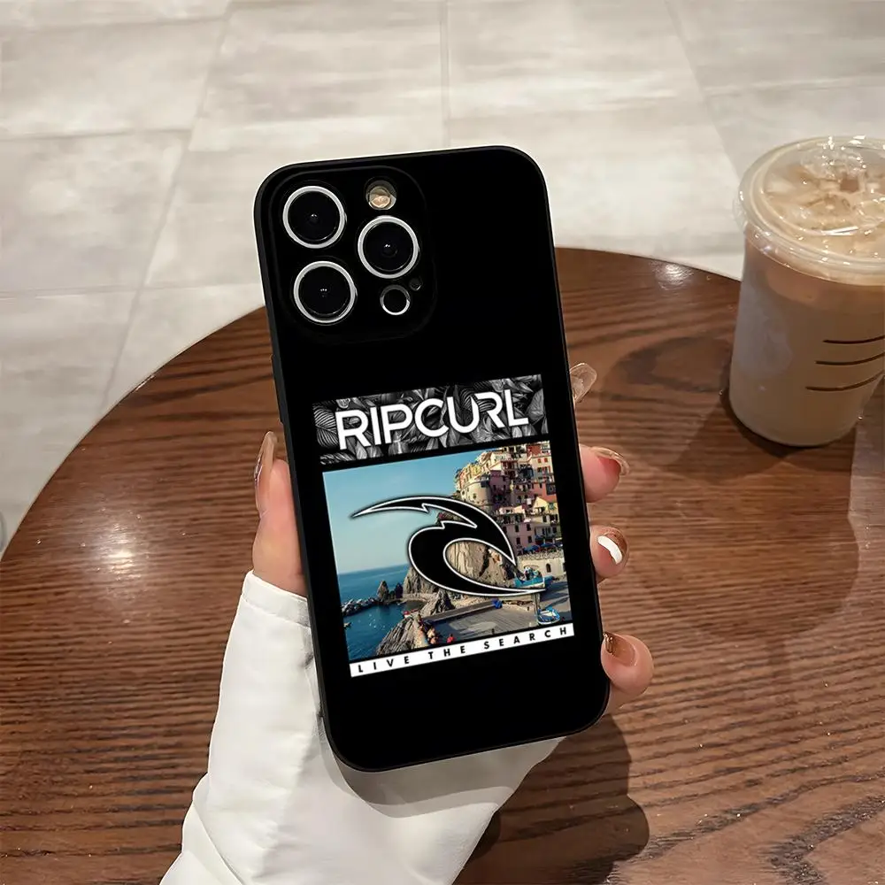 Чехол для телефона Blue Water Surf Beach Rips Curls 15 Pro Max Iphone 14 Plus 13 16 12 Mini 11 Xr X Xs 8 7 задняя крышка