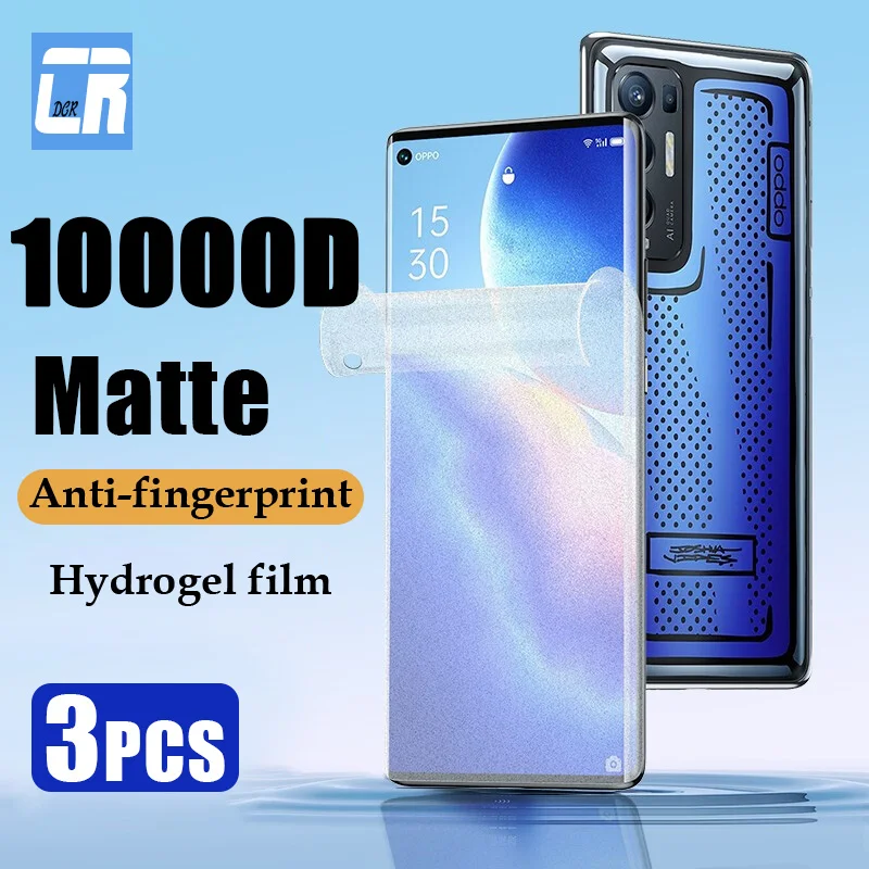1-3 шт. Гидрогелевая Защитная пленка для экрана OPPO Find X3 X5 K10 F21 K9 Pro Realme Q5 Q3S GT NEO 3 C31 C35 |