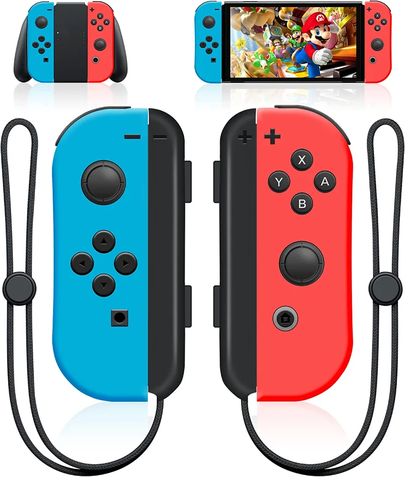 

Joy Con Controller for Switch Wireless Left and Right Switch Support Dual Vibration/Wake-up Function/Motion Control