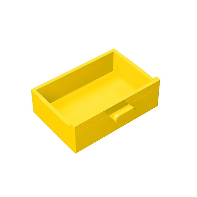 

BZB 10 шт. MOC 4536 2x3 высокотехнологичная сборка с выдвижными ящиками, строительные блоки, детали, совместимые с аксессуарами, Развивающие детски...