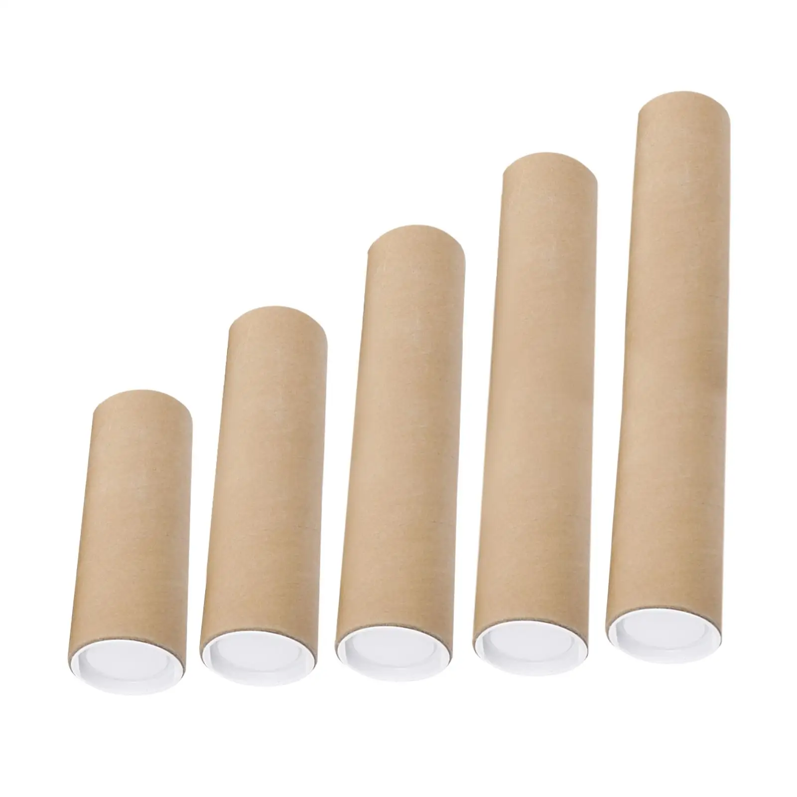

Long cardboard Poster Tubes Packaging for Blueprint Paintings Shipping