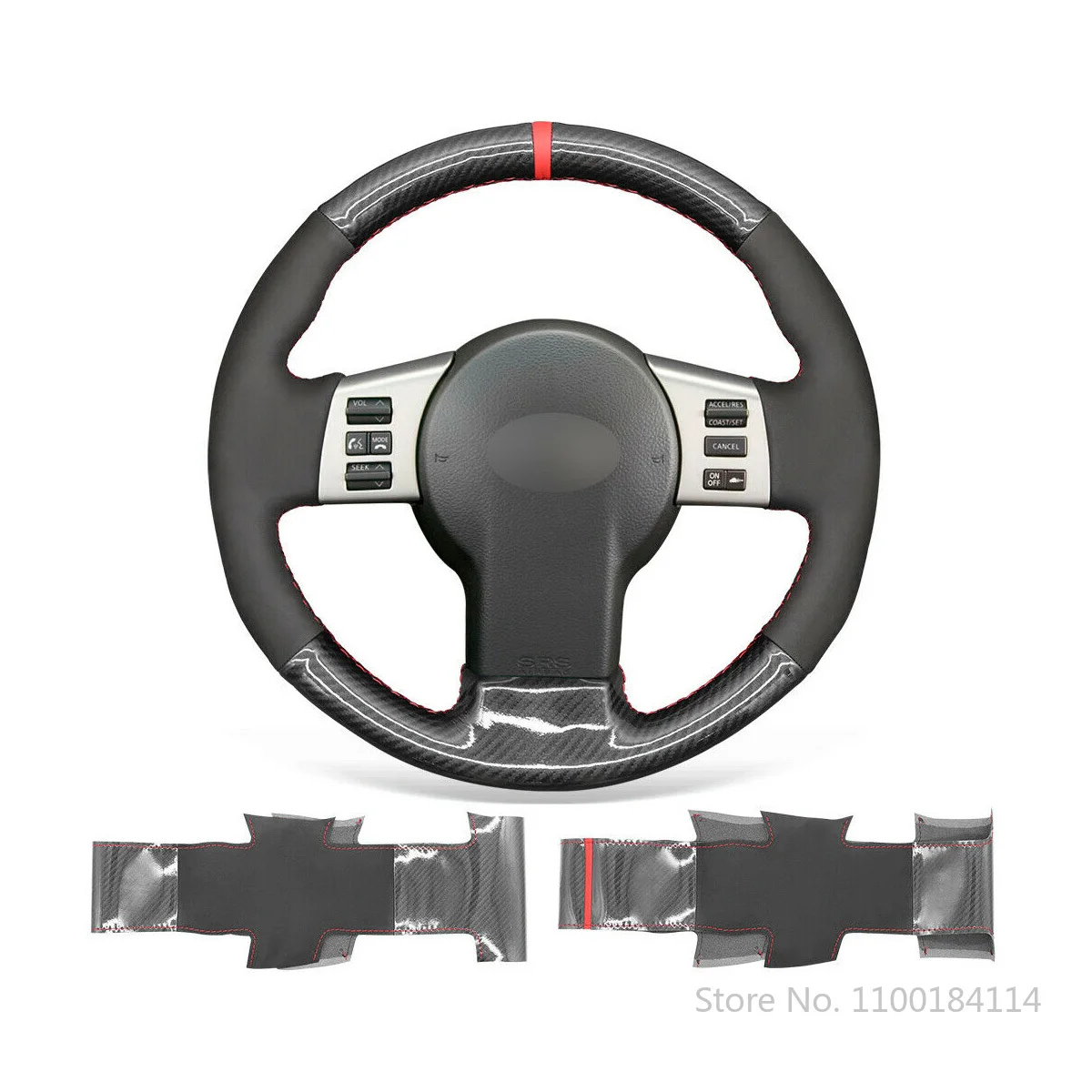 

Чехол для руля Infiniti FX 35 FX45 2003-2008/для Nissan 350Z 2003-2009