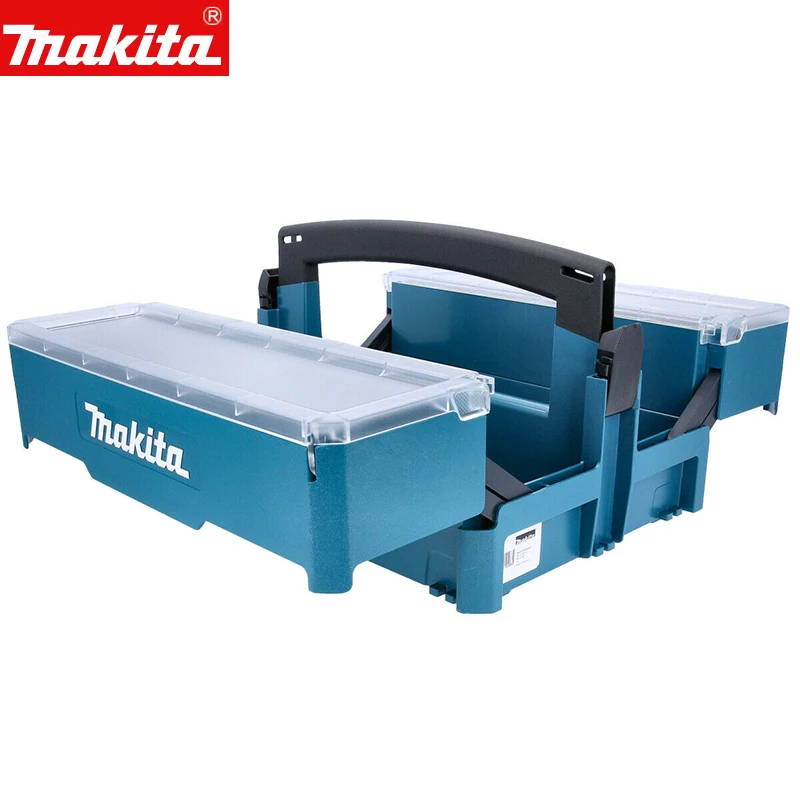 Makita P-84137 MAKPAC Interlocking Storage Box with Inserts Drawer Type Hardware Tools Case