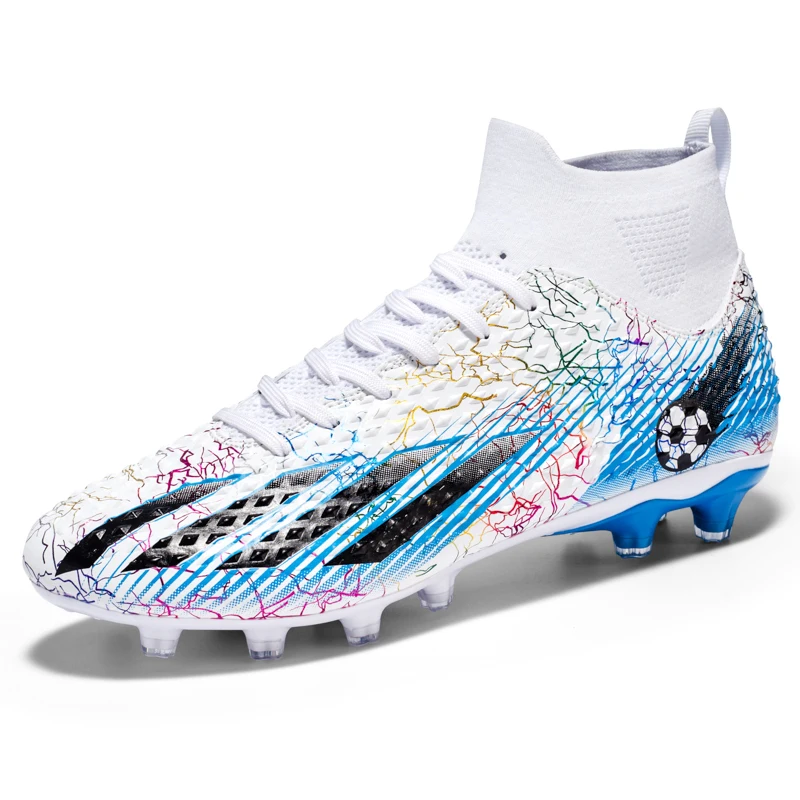 Men's football shoes High ankle football shoes Training football shoes Five person football shoes Children's football shoes