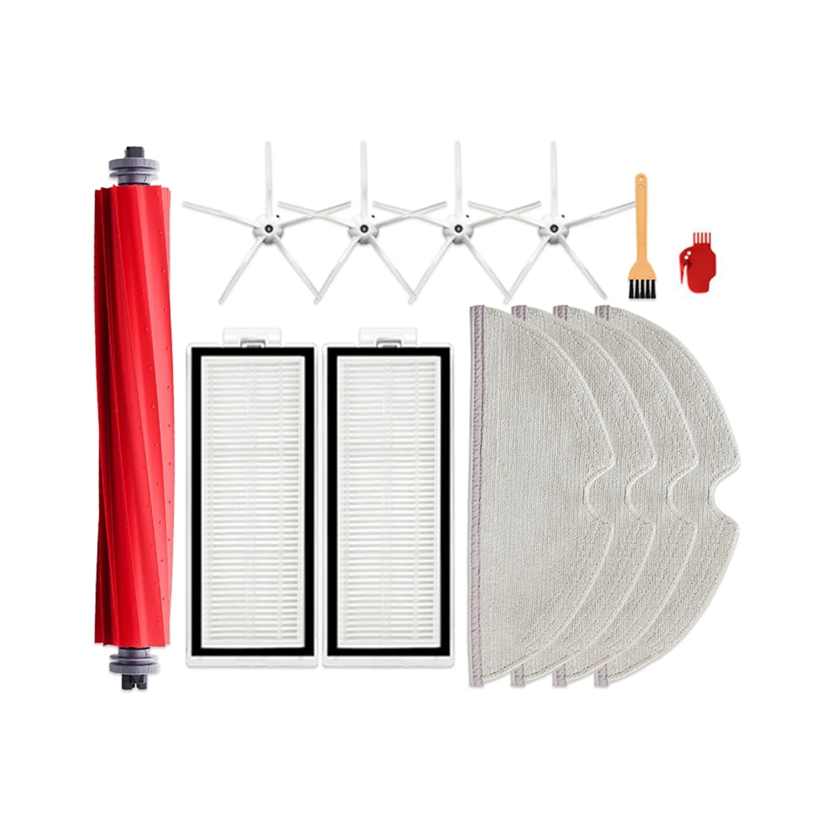 

For Max, Max+, T8 Robot Vacuum Cleaner Main Side Brush Hepa Filter Mop Rags Spare Parts