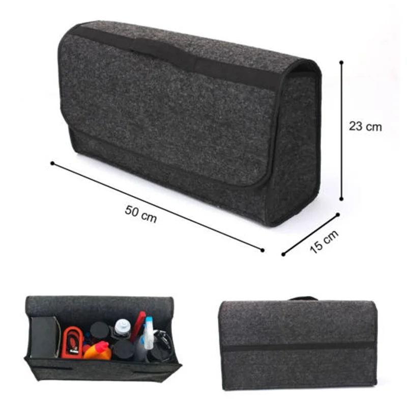 

Felt trunk storage bag, automotive supplies, folding storage box, large capacity toolbox, auto parts, new series
