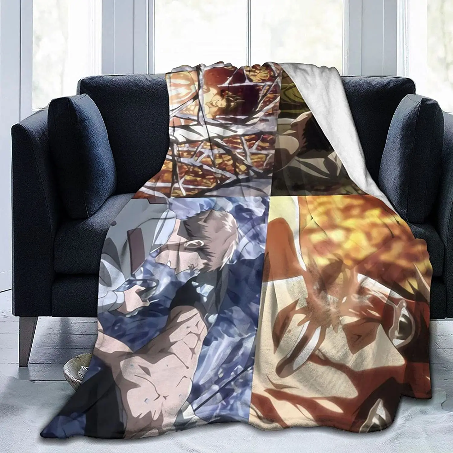 

Historia Reiss Fluffy Soft and Comfortable Blanket, Anime Warm Embrace of Sympathy