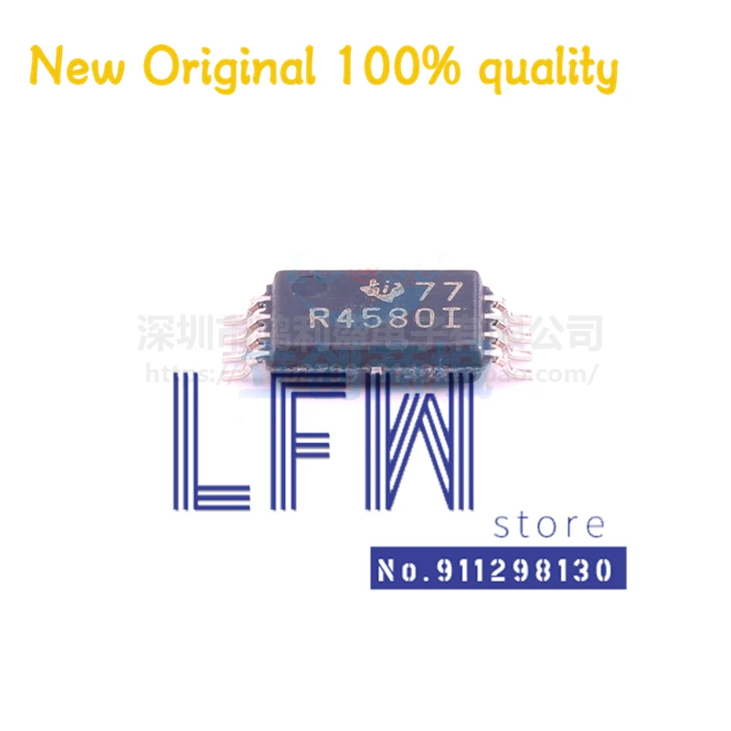 

10pcs/lot RC4580IPWR RC4580I R4580I TSSOP8 Chipset 100% New&Original In Stock