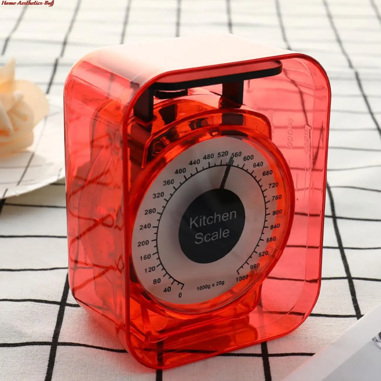 

Mechanical Kitchen Scale for Restaurant Cooking Vegetables With Read Dial Baking