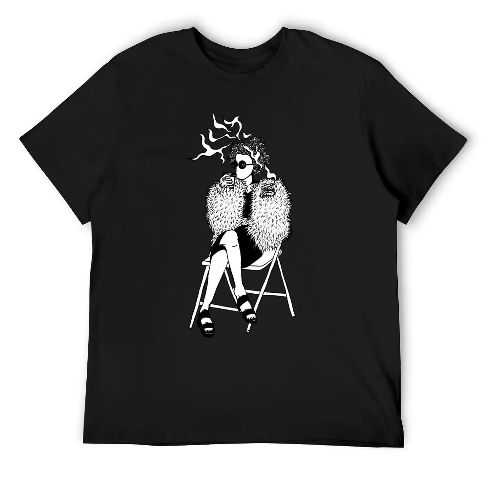 Футболка Marla Singer's Support Group кавайная одежда белые мужские футболки с рисунком