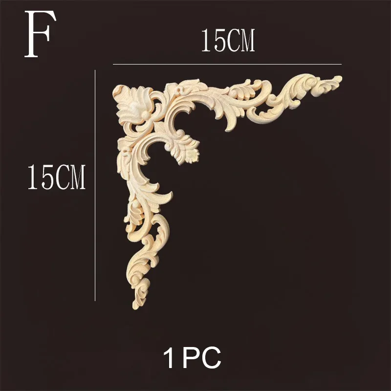 

Деревянная угловая накладка с рогами