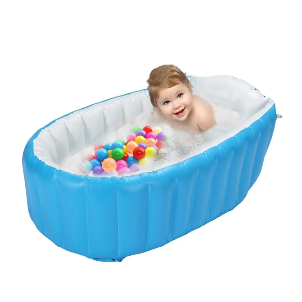 Summer Inflatable Swimming Pool Family Kids Children Adult Play Bathtub Water Swimming Pool Thicken Wear-resistant Paddling Pool