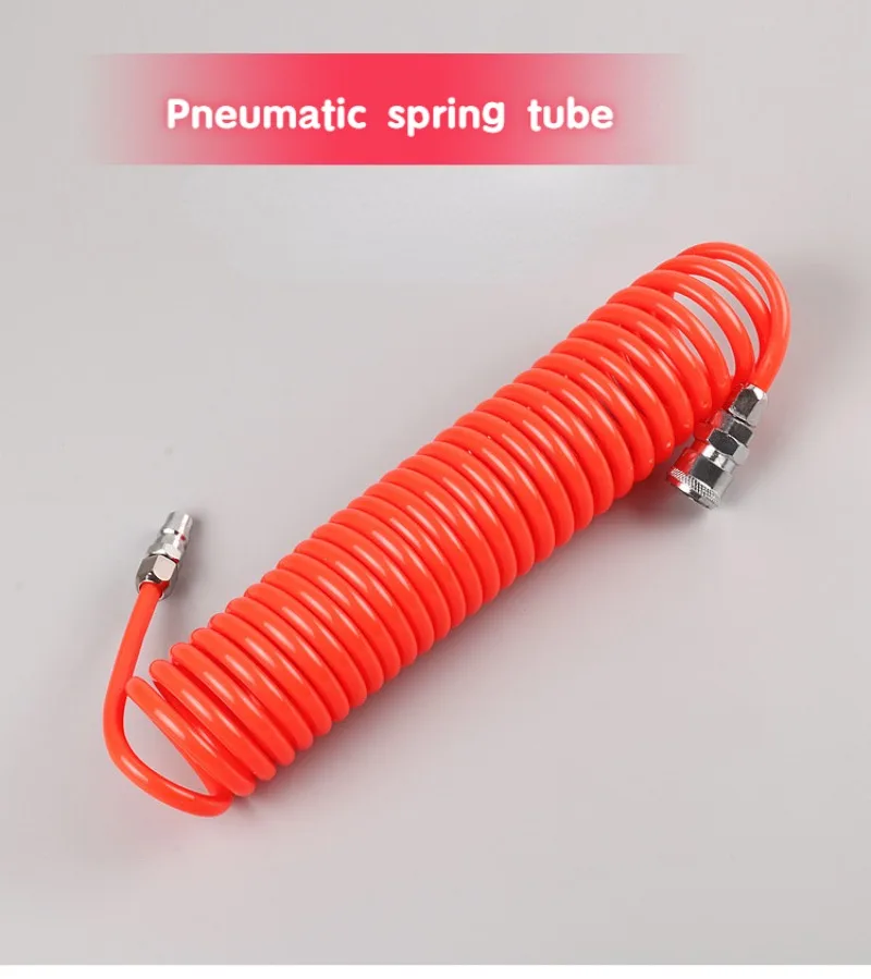 Hose Flexible Air Tool With Fittings Spring Coil Pipe For Compressor Air Tools