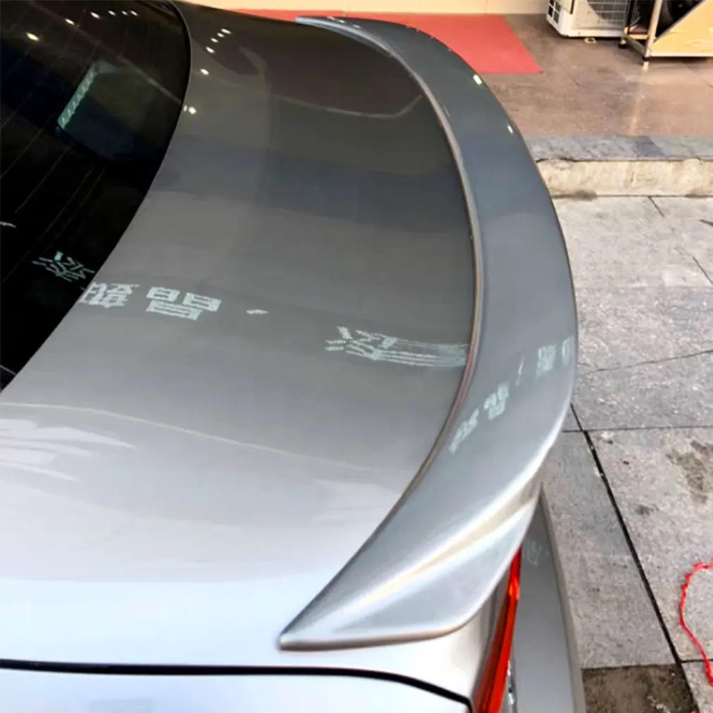Фото Подходит для Lexus IS200 IS250 IS300 IS350 задний багажник Iid спойлер крыло Iip хвост автомобильные аксессуары черный и белый карбон 2012-2018 №3