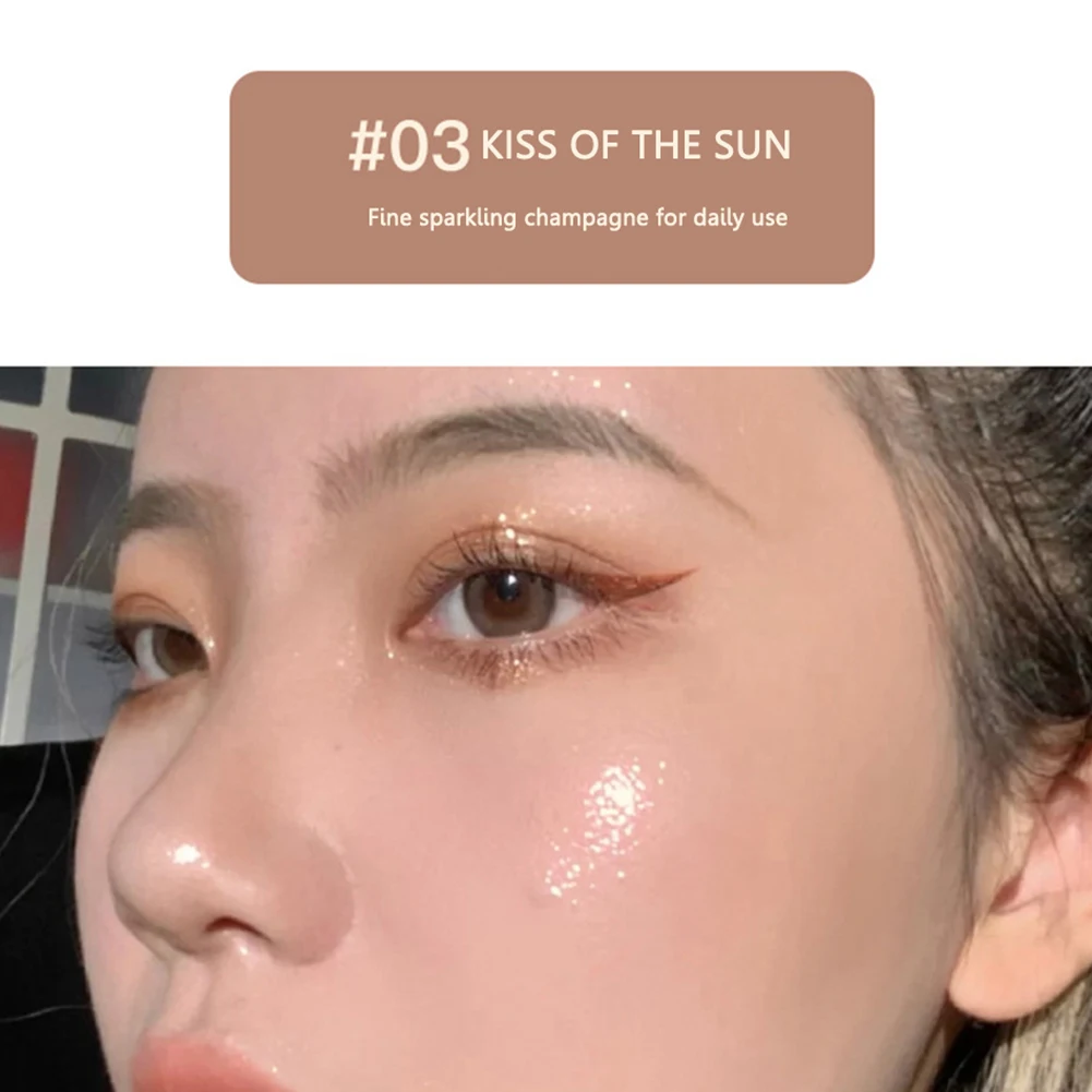 4 цвета хайлайтер пудра блестящая палитра макияж блеск для контурного макияжа