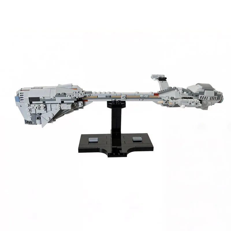 Фото 346 деталей MOC: Конструктор «Звездолёт класса Аккаматор» (The Event Horizon), модель для самостоятельной сборки, игрушка-конструктор для детей, подарочный набор №4