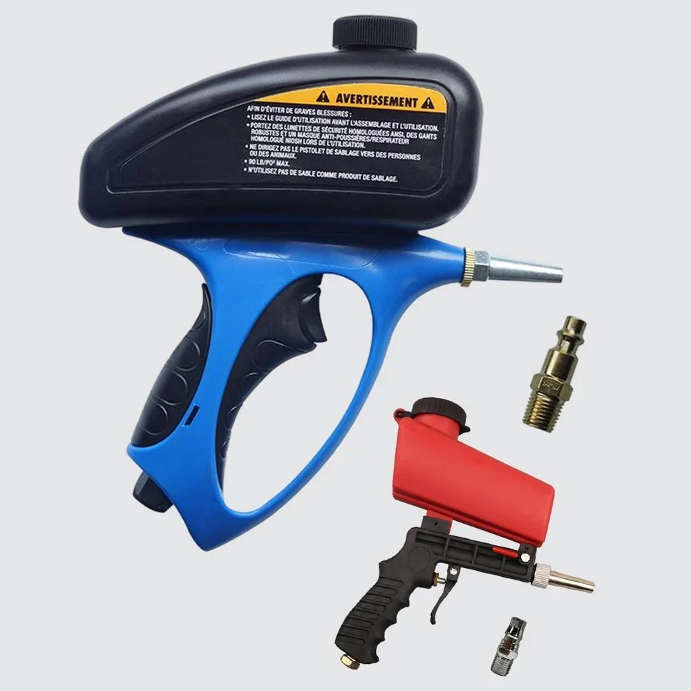 Пескоструйный пистолет 150 фунтов на квадратный дюйм портативный пескоструйный