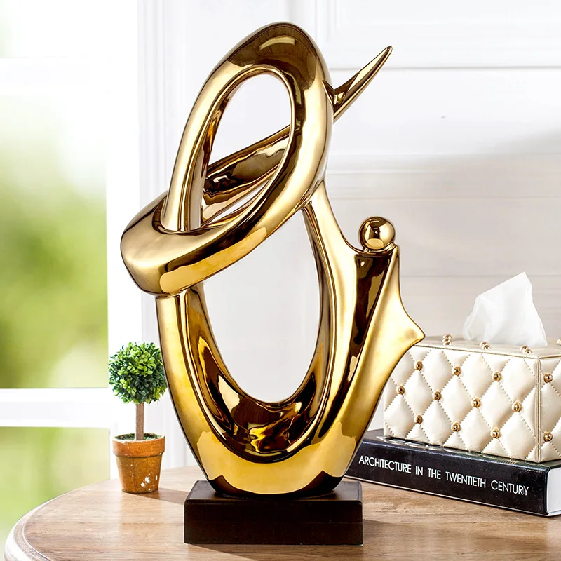 

Modern Abstract Black Panther Sculpture Geometric Resin Leopard Statue Wildlife Decor Gift Craft Ornament Accessories Furnishing