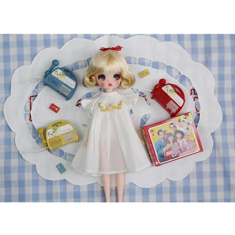 1/6 1/12 модель кукольного дома мебельные аксессуары караоке-машина Bjd Ob22 Gsc Blyth Soldier