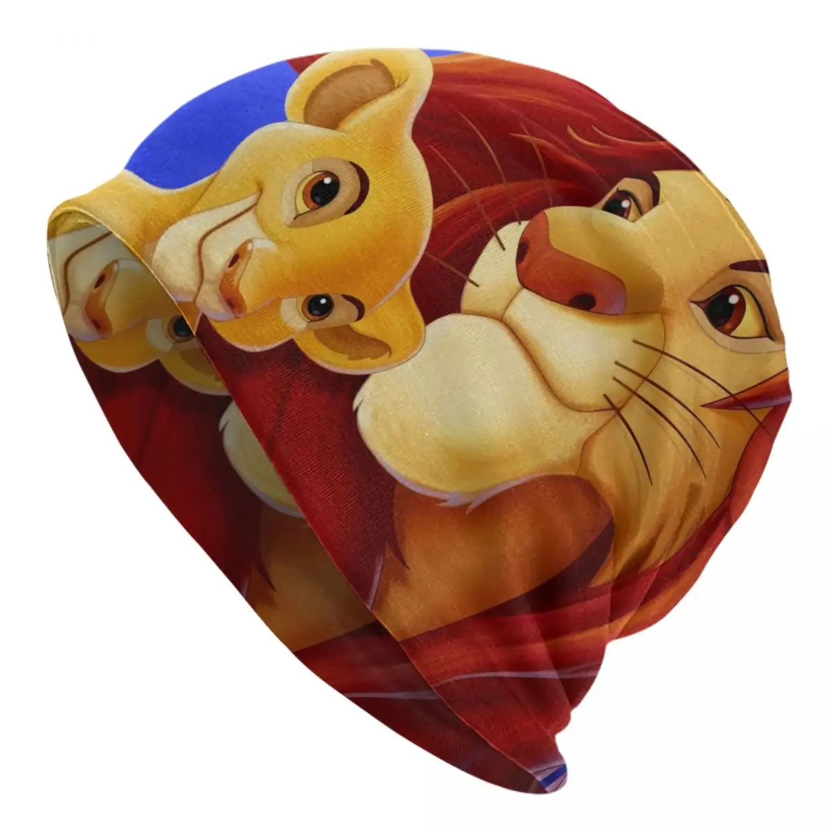 

Зимняя вязаная шапка унисекс в стиле ретро