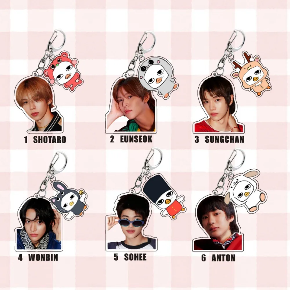 KPOP RIIZE акриловые брелки SHOTARO EUNSEOK SUNGCHAN WONBIN SOHEE ANTON Merch брелок для ключей сумка