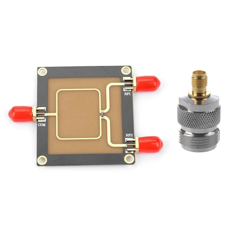 

N гнездовой разъем на гнездовой разъем SMA, прямой радиочастотный разъем, адаптер с разветвителем питания, частота 100-2700 м, радиочастотный раз...